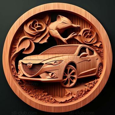 3D мадэль Mazda3 MPS (STL)